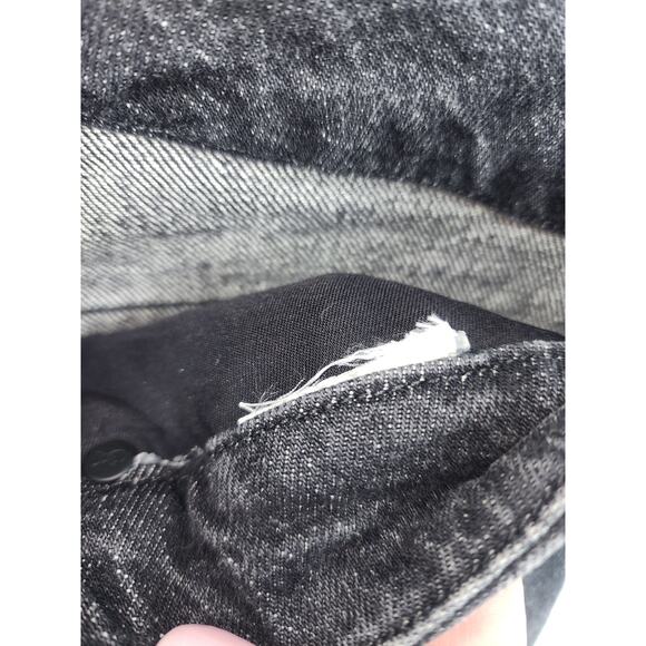 Good American Black Wash Cotton Blend Jeans Size 2/26 - Picture 7 of 9